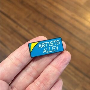 Comic Sans LE pin NYCC Artists Alley